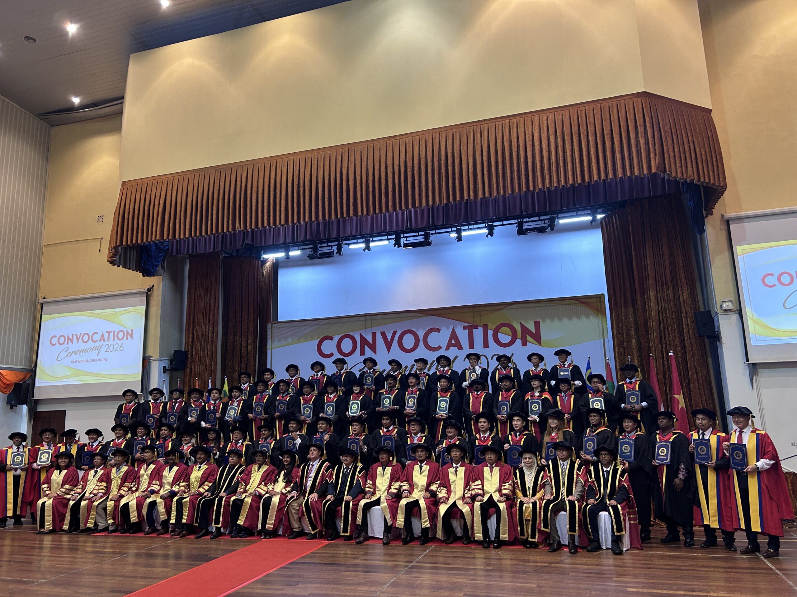 MGW graduation ceremony group