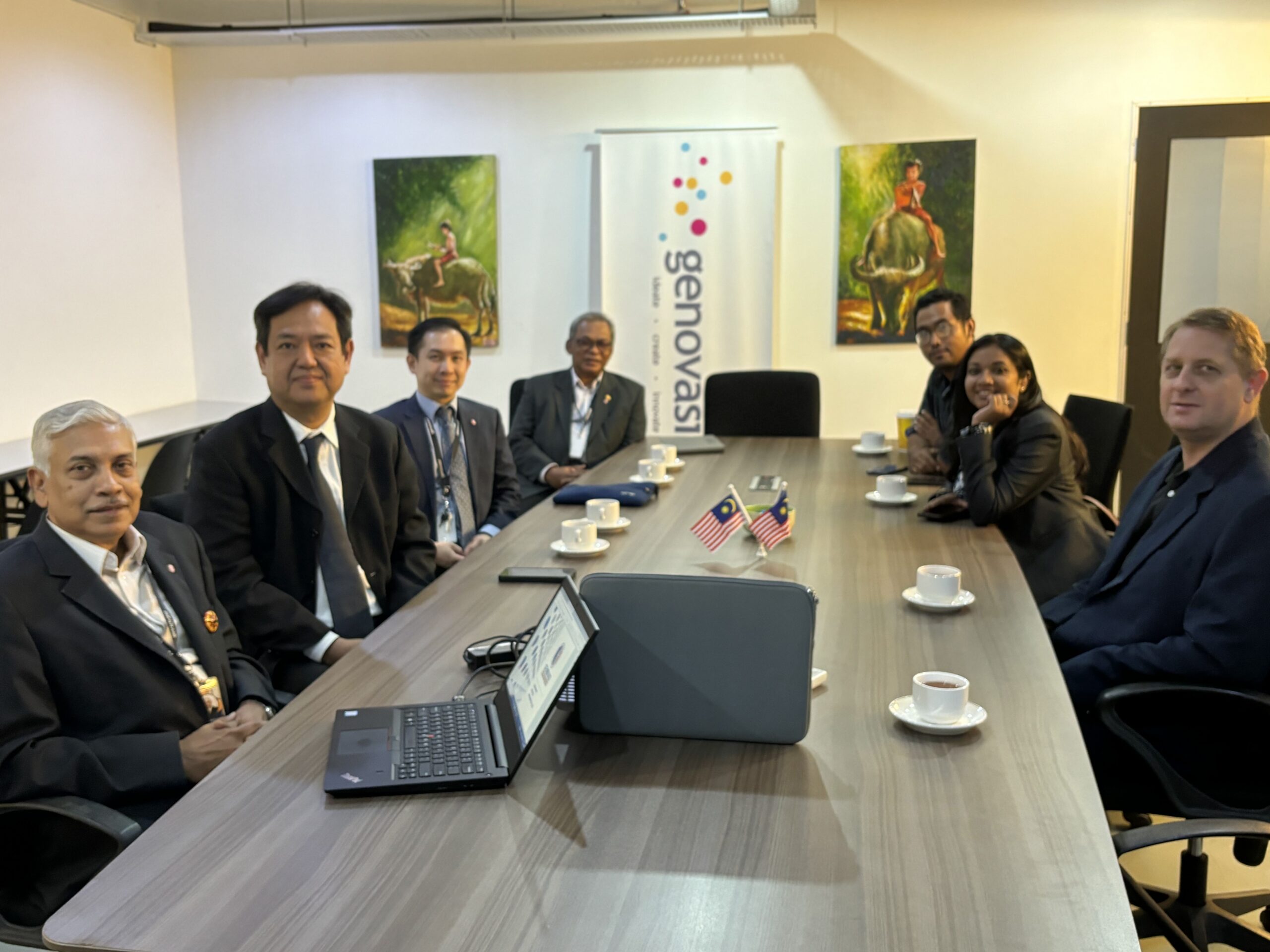 MGW signing ceremony with Genovasi University in Malaysia in 2024